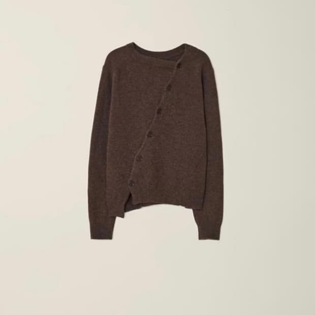 누마레ee 가디건 브라운 L