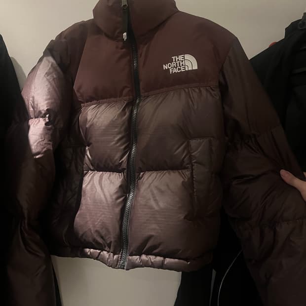 노스페이스 화이트 라벨 눕시 다운 s