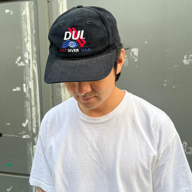 90s Vintage black Cap