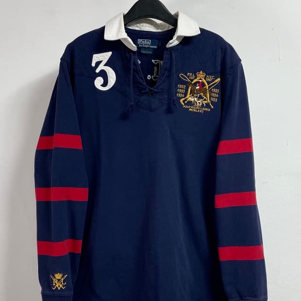 희귀) 폴로 빅포니 치프키프 아노락 롱슬리브 럭비티