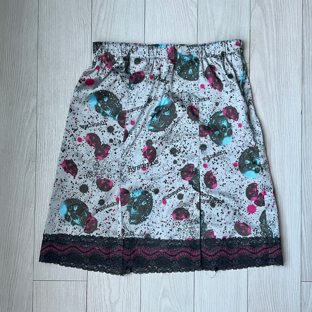 00‘ Hysteric Glamour lace slip skirt