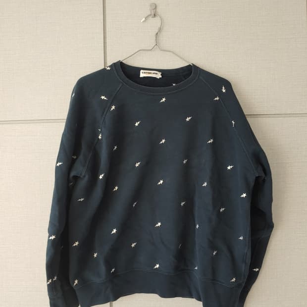 [XL] 베이프 베이프스타 자수 맨투맨