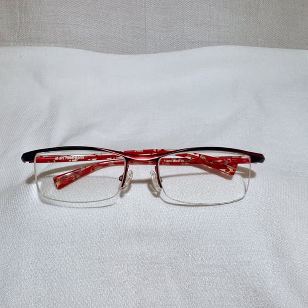 [희귀템] 알랭미끌리 Alain Mikli A0542-75 반무테 안경테