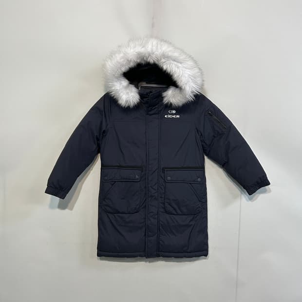 아이더 키즈 구스다운 롱패딩 130 상태최상