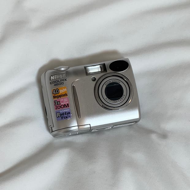 (상태 매우 좋음) 니콘 쿨픽스 4600 빈티지 디카 카메라