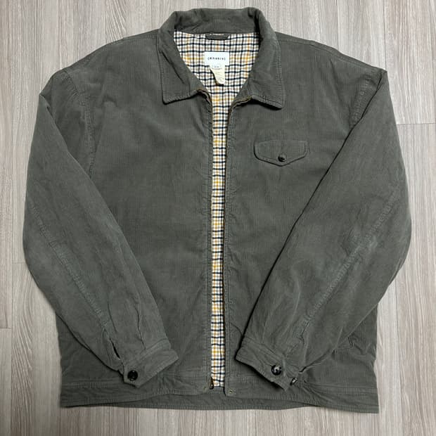 [XL/엑스라지] 카키스 코듀로이 스윙 자켓 세이지