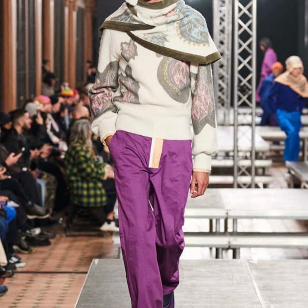 키코 코스타디노브 ANGELOS 자카드 터틀넥 니트