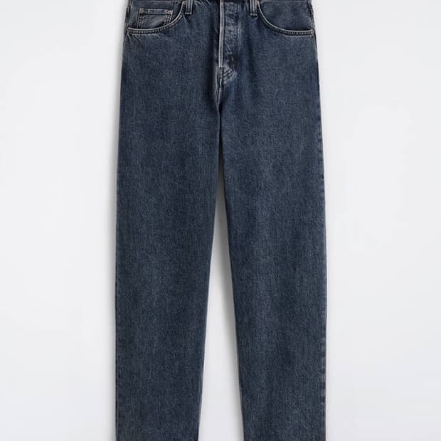 [34/32] COS Rider 스트레이트 레그 진 다크블루