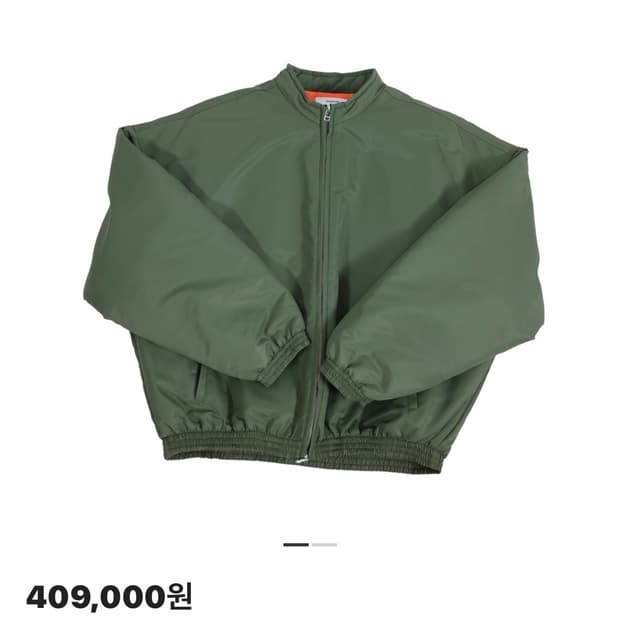 (OS) 논노드 러스터 봄버 재패니스 새틴 카키