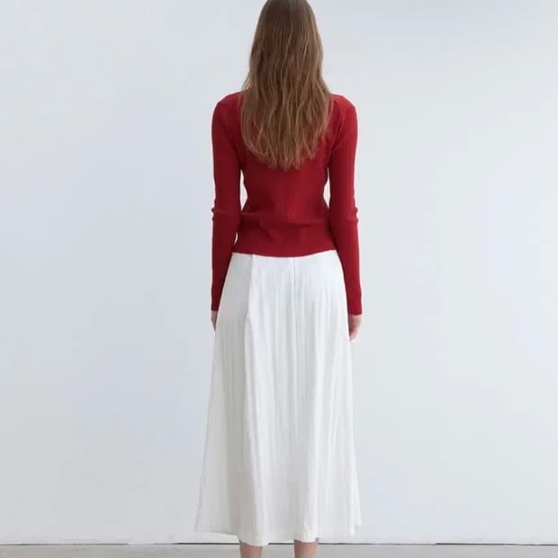 공드린 ange long skirt m