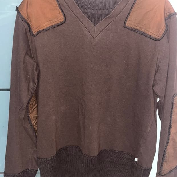 귀여운 빈티지 니트 맨투맨.?..ㅎㅎ