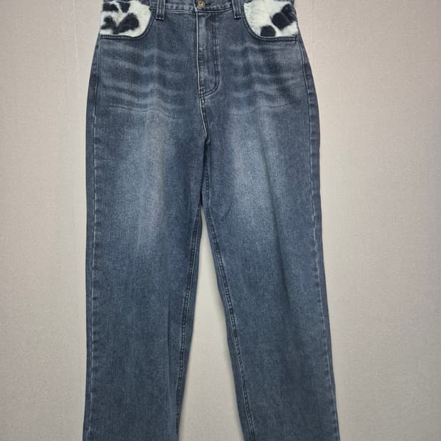 ERTR 카우 스타 데님