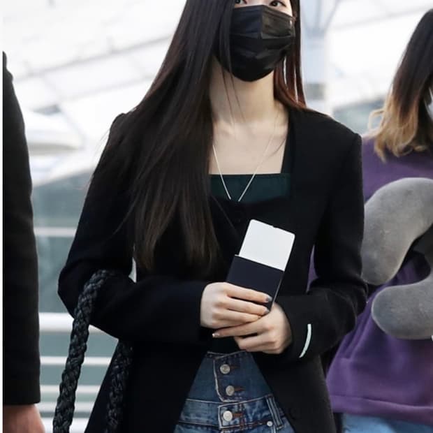 스퀘어넥 자켓