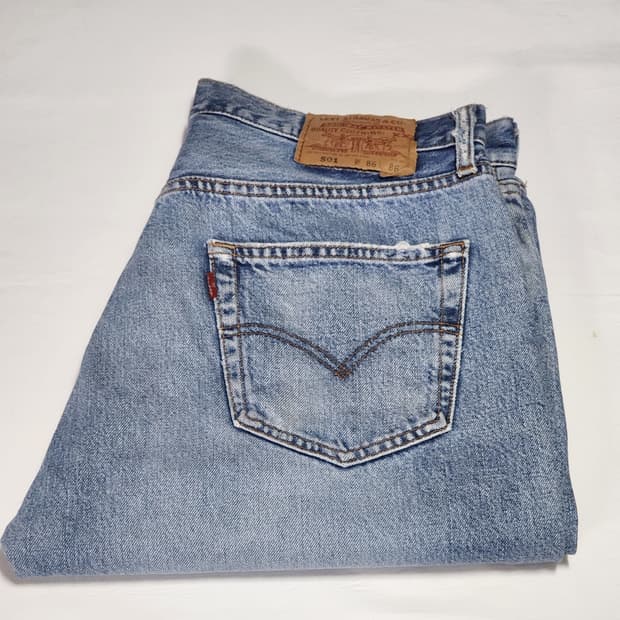 리바이스 501 빈티지 데님 팬츠 W34L34 MADE IN KOREA