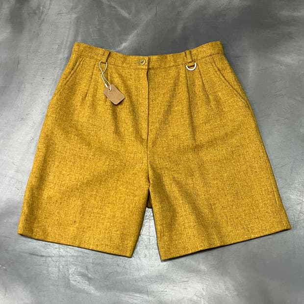  크리스찬 디올 데드스탁 울 하프팬츠 y15437