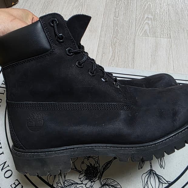 [275~280]팀버랜드 6인치 프리미엄 블랙부츠