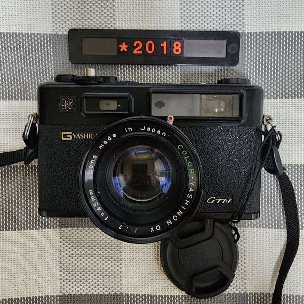 야시카 일렉트로 35 gtn 필름카메라 블랙바디