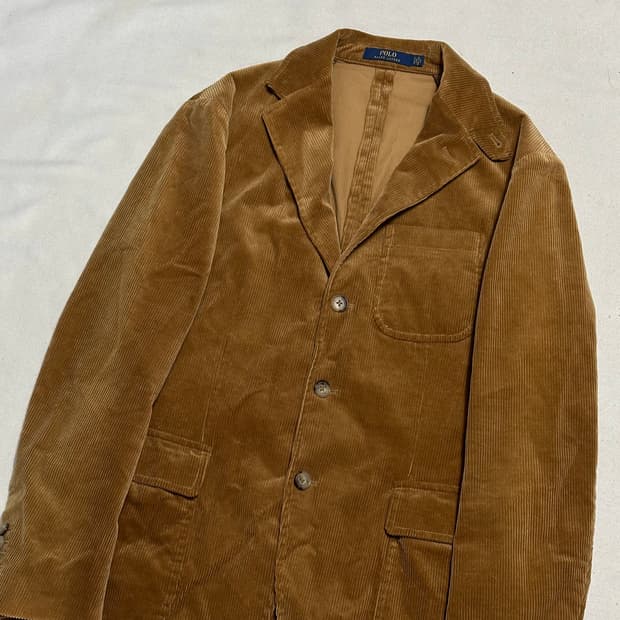 M 폴로랄프로렌 브라운 코듀로이 블레이져