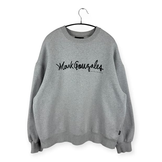 (L) 마크곤잘레스 스펠아웃 맨투맨 그레이