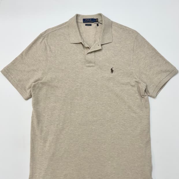 Polo 폴로 랄프로렌 오트밀컬러 카라티셔츠