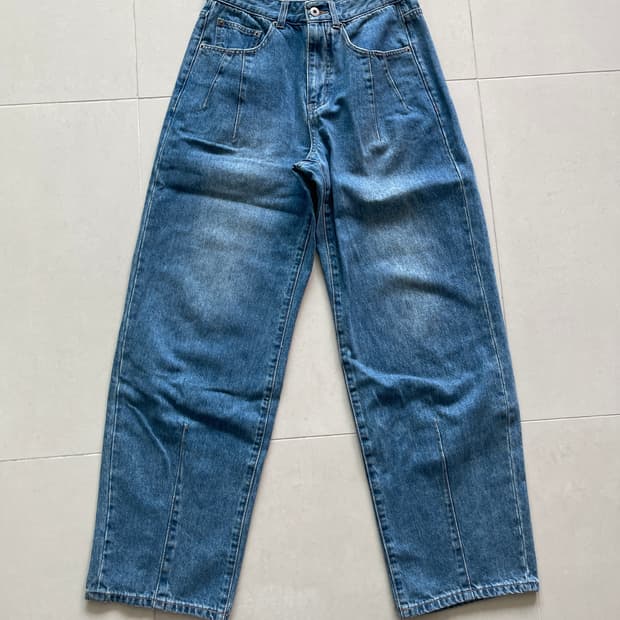 비슬로우 슬로우보이 벌룬 데님