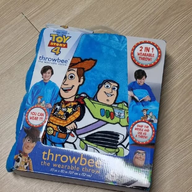 디즈니 토이스토리 샤워 가운