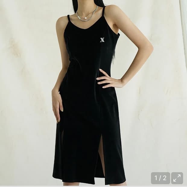 어반드레스 Veloa Sleeveless Dress BLACK