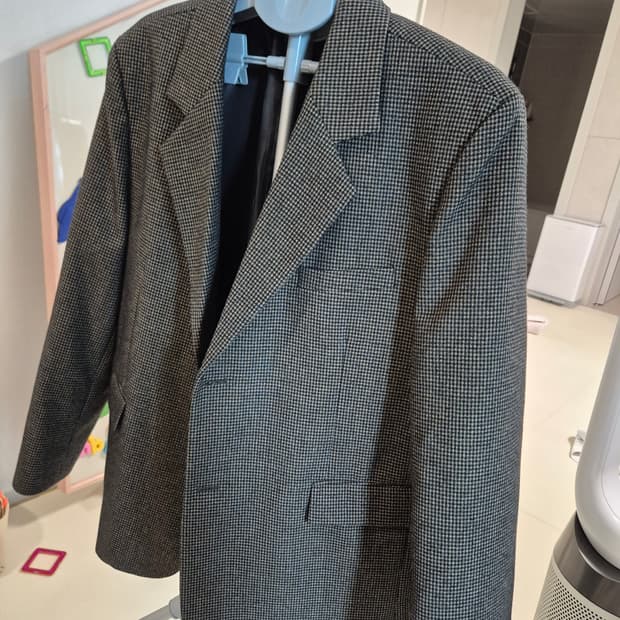 수아레 헤링본 자켓 L