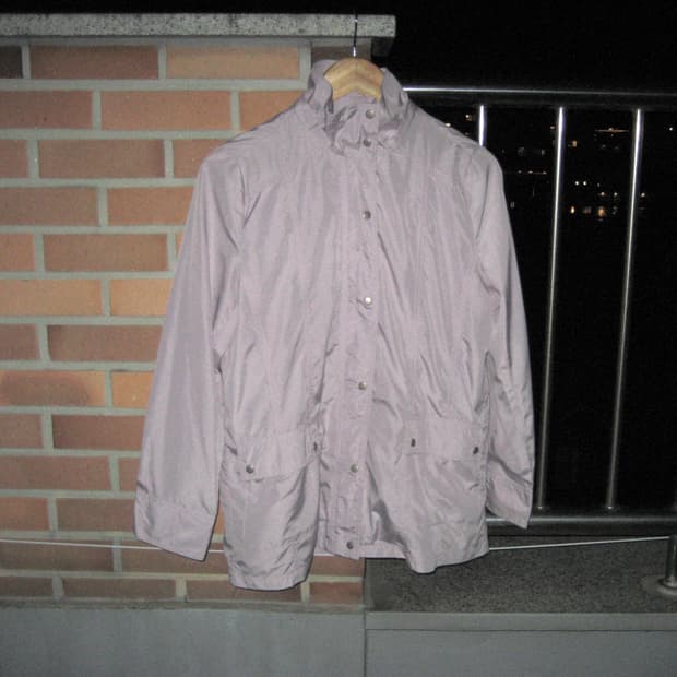 High-neck Windbreak (Pale Purple)