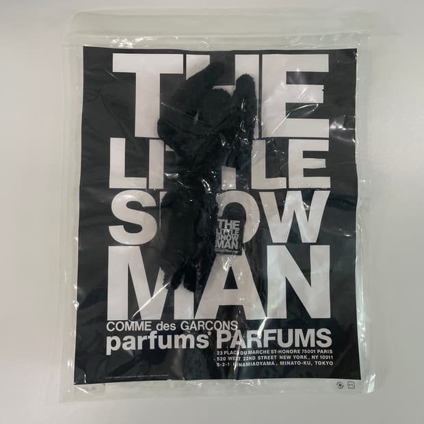 꼼데가르송 퍼퓸 리틀 스노우맨 인형 블랙 AD2003