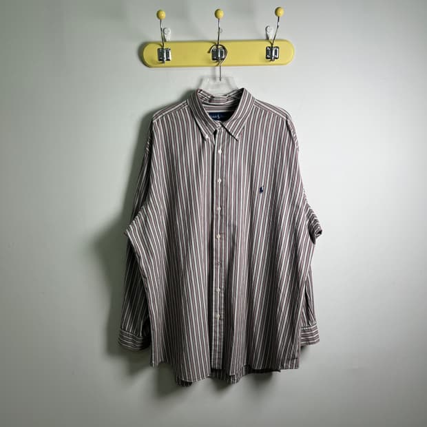 폴로 랄프로렌 멀티 스트라이프 셔츠 2XL