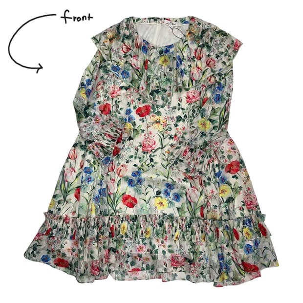 오즈세컨 플라워 패턴 원피스 55 M