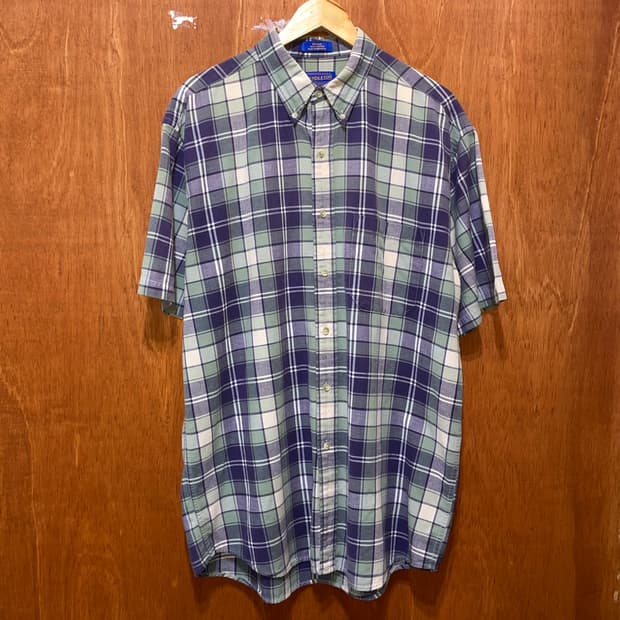 (L) Pendleton 펜들턴 체크 반팔 셔츠