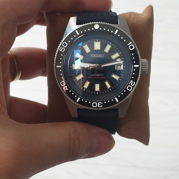 세이코 62MAS  오토매틱 40mm 블랙 mod