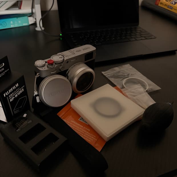 후지필름 x100vi 실버