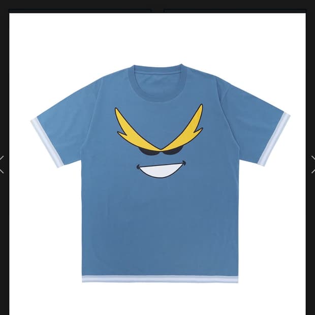 새상품) 나히아 원화전 포스터 맨즈논노 반팔