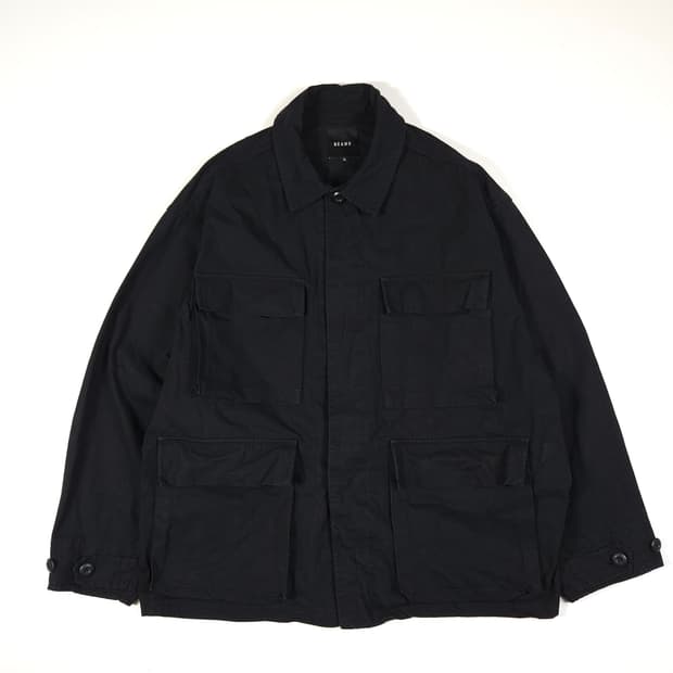 빔즈 유틸리티 포켓 자켓 블랙