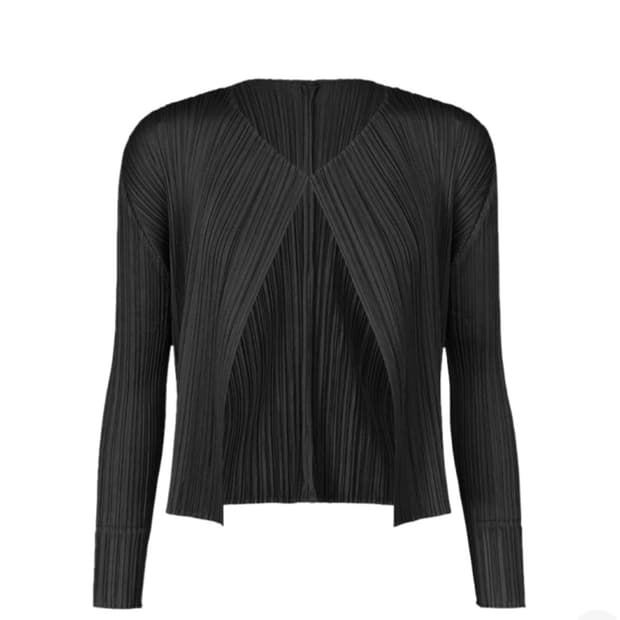 플리츠플리즈 이세이미야케 가디건