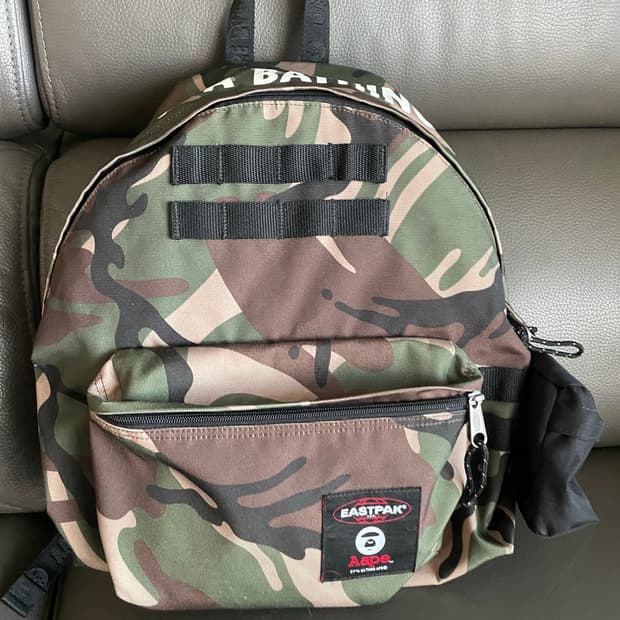 베이프 에이프 이스트팩 카모 백팩 Aape x Eastpak 