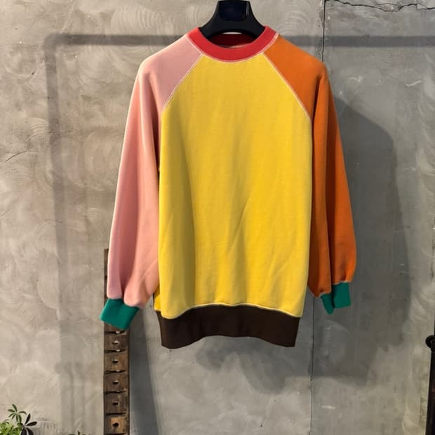 BEAMS BOY 빔즈 보이 멀티컬러 맨투맨 66~77