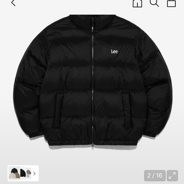 lee 패딩 s
