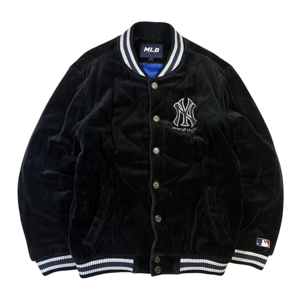 MLB 엠엘비 뉴욕양키스 벨벳 스타디움 자켓