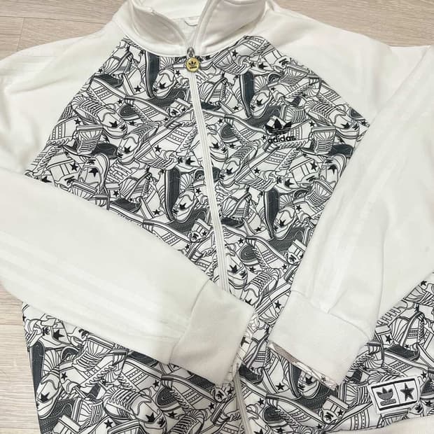 아디다스 대장템 화이트 져지 