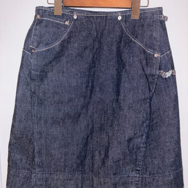 Levi’s Engineered Jeans Wrap Denim Skirt
