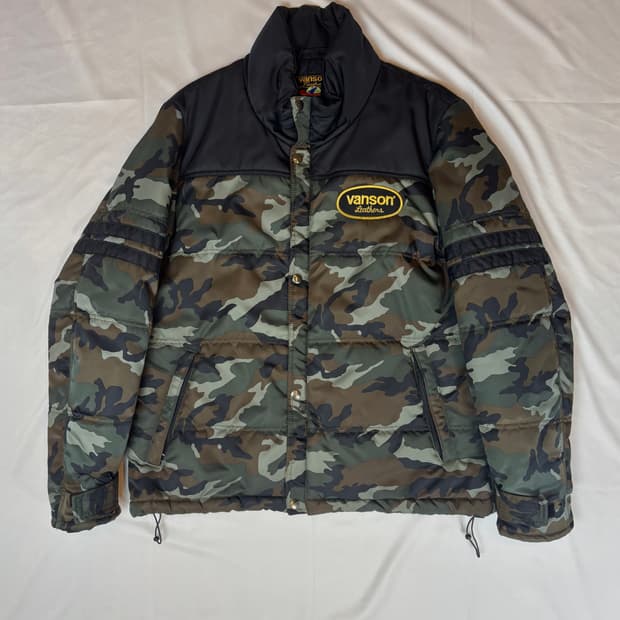 Vanson 카모플라쥬 패딩