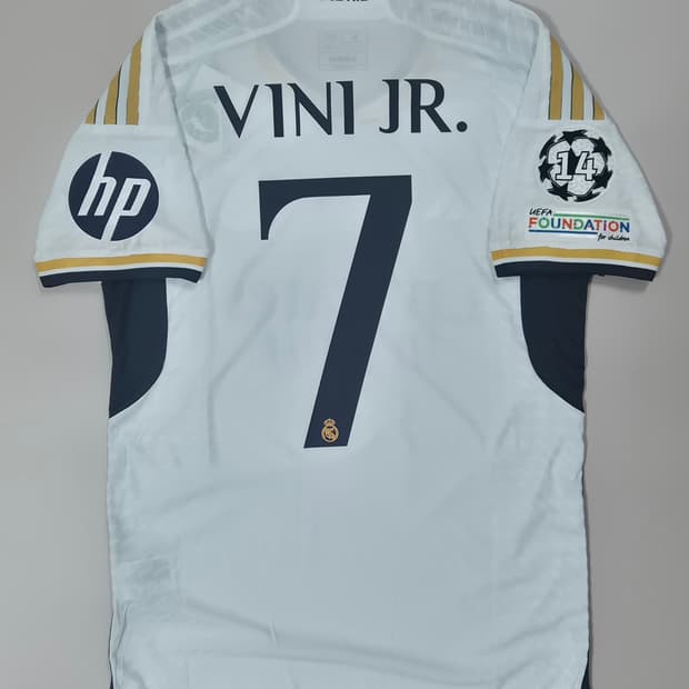 23-24 레알 홈 챔스파이널버전 비니시우스 유니폼 M사이즈