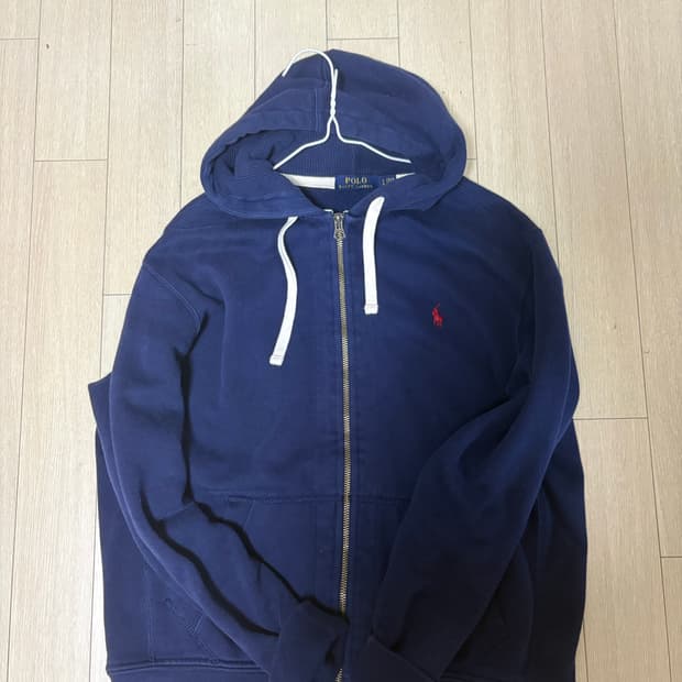폴로 랄프로렌 네이비 후드집업