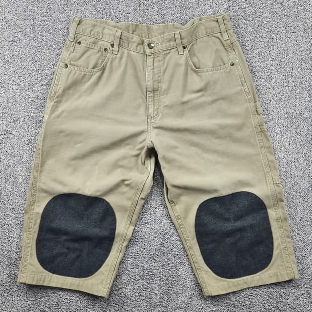 칼하트 코튼 카펜터 워크 쇼츠 반바지 커스텀 (36") / 11888