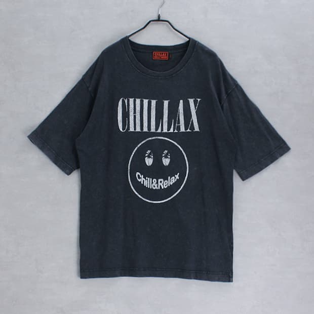 CHILLAX HOLLYWOOD _ washed print tee