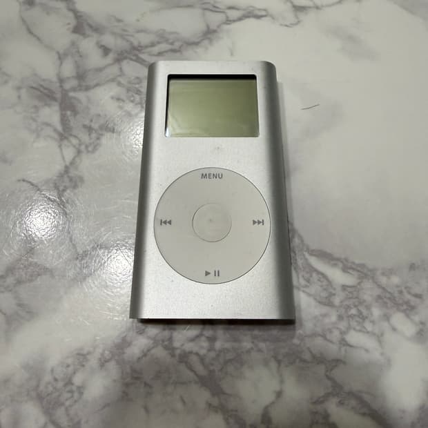 애플 아이팟 미니 1세대 실버 4GB | 레트로 감성 MP